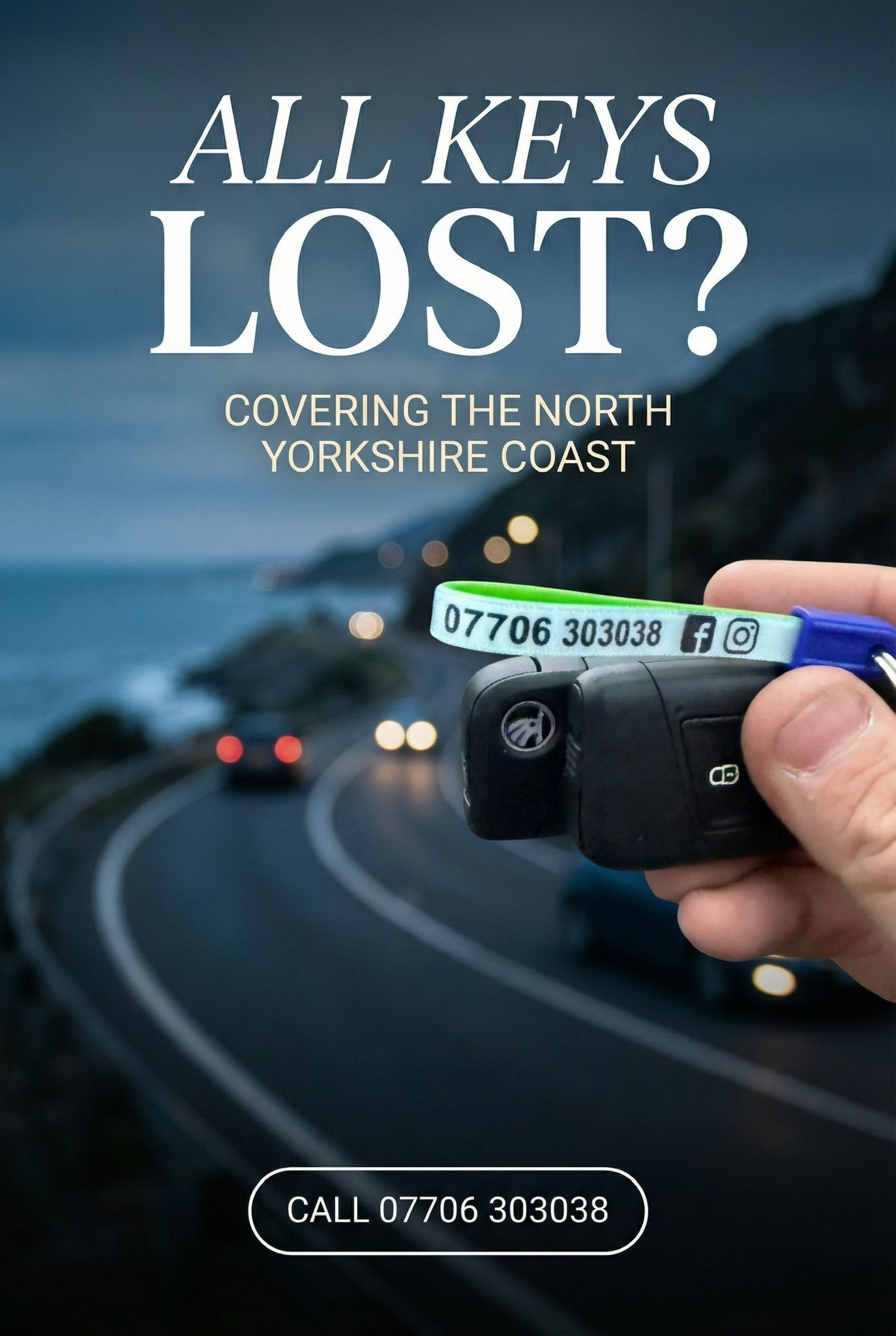 All keys lost - covering the North Yorkshire coast